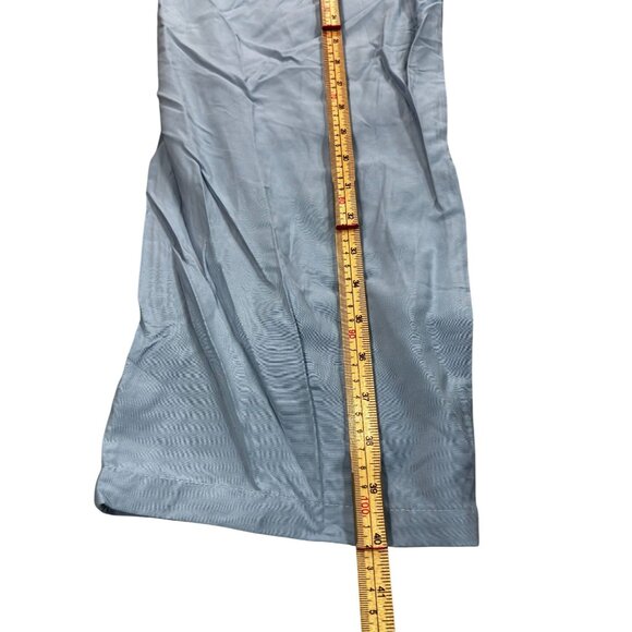 Shein Light Blue Wide-Leg Pants L Viscose & Polyester - Picture 7 of 12